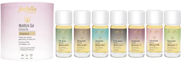 Bild von Edelsteinöle, Das Wohlfühl-Set 7 x 10ml