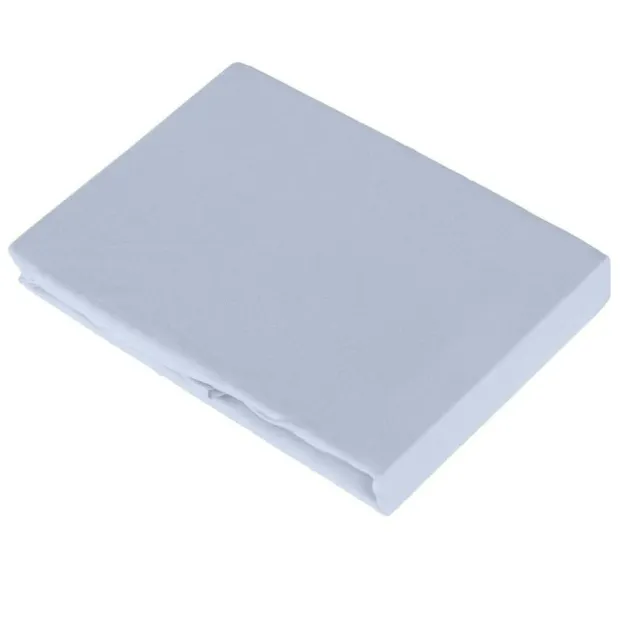 Bild von Spannbetttuch in silber 140-160 x 200 cm von The Spirit of OM