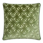 Bild von Star Geo Green Filled Cushion - 43 x 43 cm - Kissenfüllung inkl.