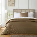 Bild von Harlan Taupe Cushion Cover - 55 x 55 cm - Kissenbezug OHNE Füllung