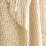 Bild von Textured Knit Natural Throw - 130 x 180 cm