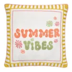 Bild von Summer Vibes Slogan Multi Cushion Cover - 43 x 43 cm - Kissenbezug OHNE Füllung