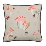 Bild von Woodland Dreams Chocolate Cushion Cover - 43 x 43 cm - Kissenbezug OHNE Füllung