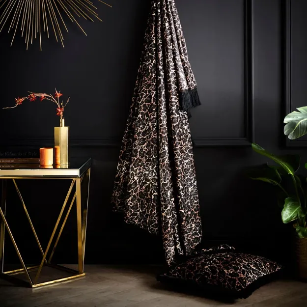Bild von Leopard Throw Natural Throw - 150 x 200 cm
