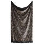 Bild von Leopard Throw Natural Throw - 150 x 200 cm