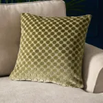Bild von Velvet Spot Green Cushion Cover - 43 x 43 cm - Kissenbezug OHNE Füllung