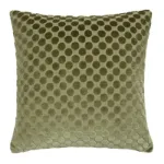 Bild von Velvet Spot Green Cushion Cover - 43 x 43 cm - Kissenbezug OHNE Füllung