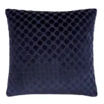 Bild von Velvet Spot Navy Filled Cushion - 43 x 43 cm - Kissenfüllung inkl.