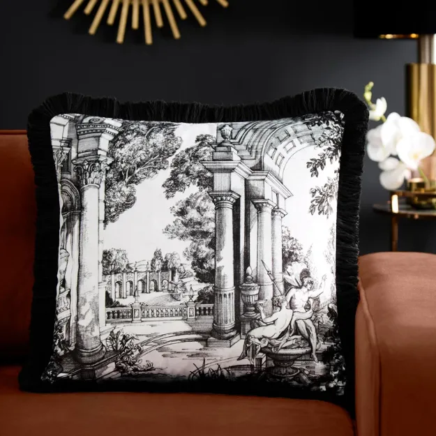 Bild von Vista Monochrome Cushion Cover - 43 x 43 cm - Kissenbezug OHNE Füllung