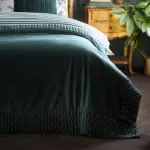 Bild von Siena Bottle Green Bedspread - 150 x 220 cm