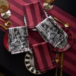 Bild von Festivo Red Napkins - 4 Pack - 40 x 40 cm