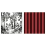 Bild von Festivo Red Napkins - 4 Pack - 40 x 40 cm