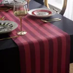 Bild von Festivo Red Table Runner - 230 x 40 cm