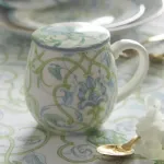 Bild von Palm Court Multi Mug - With Lid - 8.5 x 8.5 x 9 cm