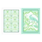 Bild von Palm Court Green Tea Towel - Cotton - 2 Pack - 50 x 70 cm