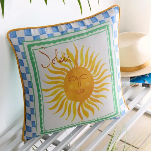 Bild von Soleil Sun Outdoor Multi Cushion Cover - 43 x 43 cm