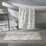 Bild von Sandringham Grey Bath Mat - 50 x 80 cm