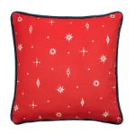 Bild von Merry Christmas Deer Green Filled Cushion - 43 x 43 cm - Kissenfüllung inkl.