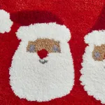 Bild von Jolly Santa Red Bath Mat - 50 x 80 cm
