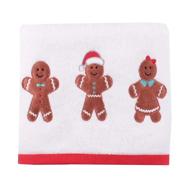 Bild von Gingerbread White Hand Towel - 2 Pack - 50 x 90 cm