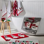 Bild von Santa White Hand Towel - 2 Pack - 50 x 90 cm