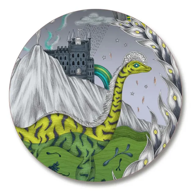 Bild von Emma J Shipley Highlandia/chartreuse Coaster Ø10 - Jamida of Sweden