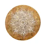 Bild von Mandala Räucherstäbchenhalter rund