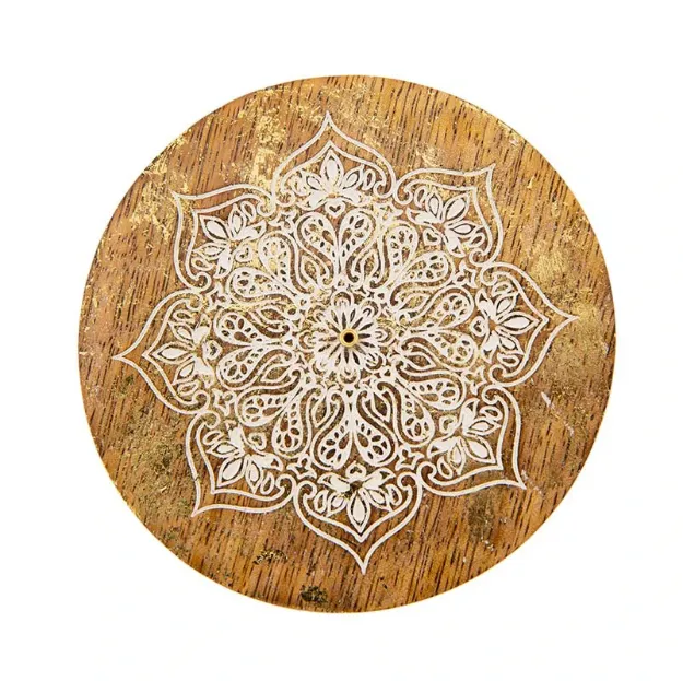 Bild von Mandala Räucherstäbchenhalter rund