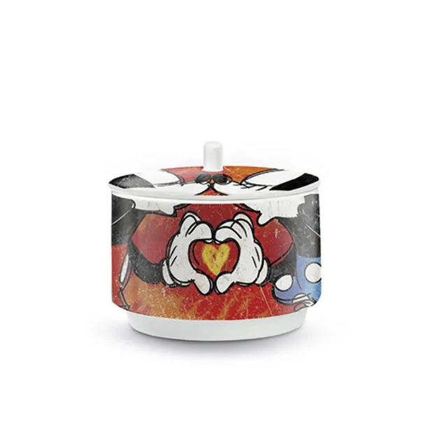 Bild von SUGAR BOWL RED LSL Ø 9