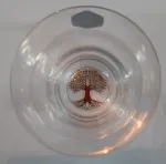 Bild von Trinkglas Jasmina Gold - Baum des Lebens 0,3l - mundgeblasen